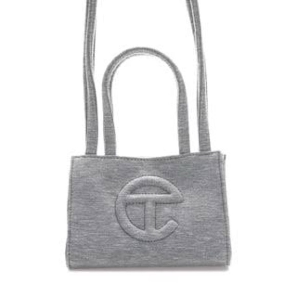 Telfar x UGG Small Fleece Heather Gray Shopping Bag